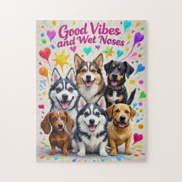 Puzzle Buenos vibraciones y nueces húmedas Doodles juguet