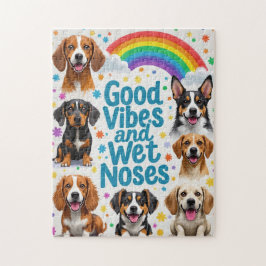 Puzzle Buenos vibraciones y nueces húmedas Doodles juguet