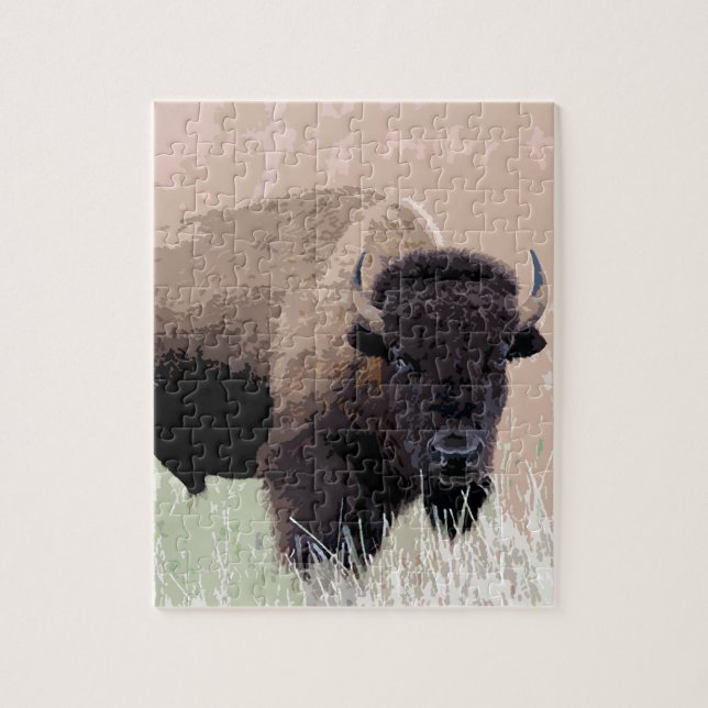 Puzzle Búfalo / Bison (Vertical)