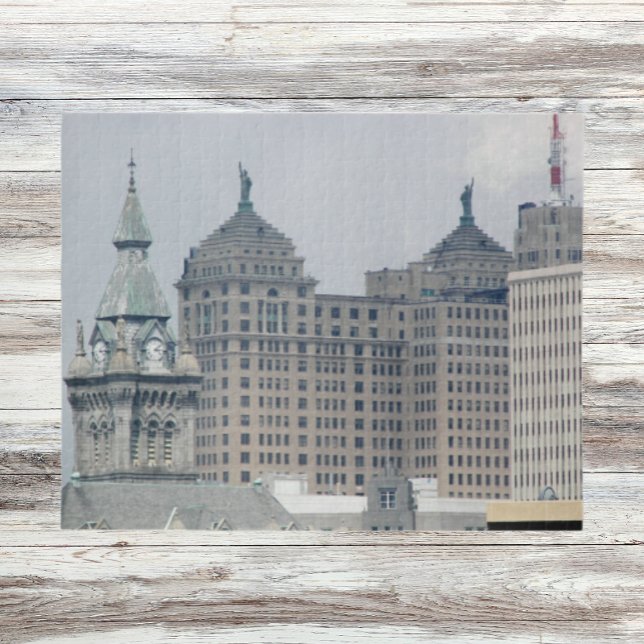 Puzzle Búfalo, monumentos de la arquitectura de Nueva Yor (In Situ)