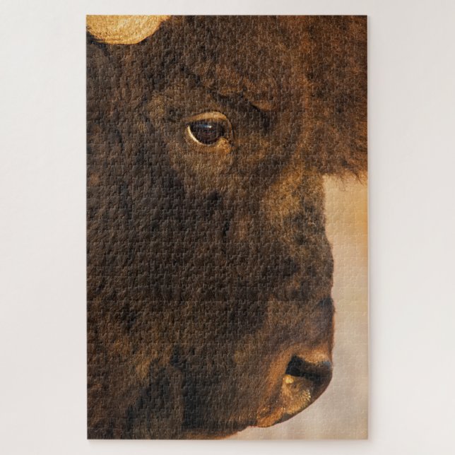 Puzzle Buffalo Profile (Vertical)