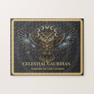 Puzzle Búho Celestial Guardián Cósmico