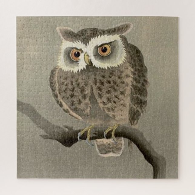 Puzzle búho de larga duración (Vertical)