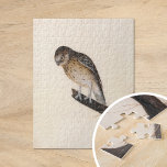 Puzzle Búho pequeño | William Lewin<br><div class="desc">Lechuza pequeña (antes de 1790) | La pequeña lechuza de William Lewin es una pintura encantadora y precisa que presenta una pequeña lechuza marrón encaramada en una rama con un fondo neutro minimalista. El arte captura la mirada expresiva de la lechuza, las plumas suaves y la forma compacta con gran...</div>