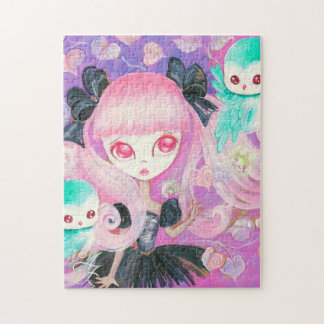 Puzzle Búhos mágicos