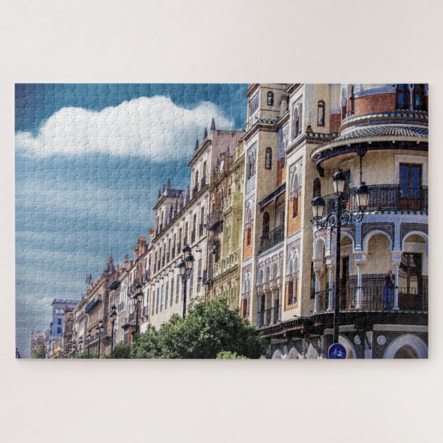 Puzzle Buildings in Sevilla, Spain (Horizontal)
