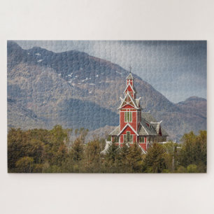 Puzzle Buksnes kirke Lofoten
