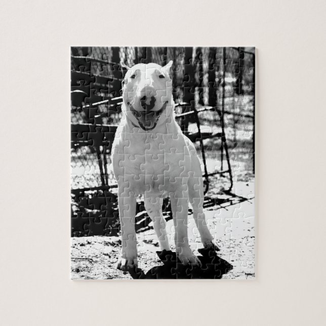 Puzzle Bull terrier (Vertical)