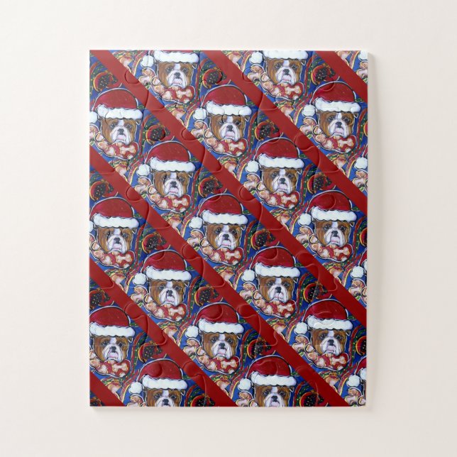 Puzzle Bulldog (Vertical)