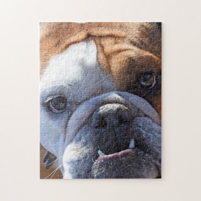 Puzzle Bulldog Adorable (Vertical)