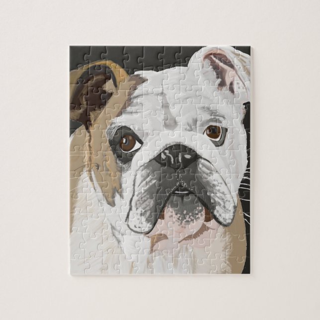 Puzzle Bulldog británico (Vertical)