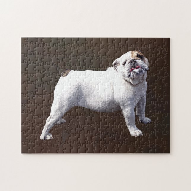 Puzzle Bulldog de pie (Horizontal)