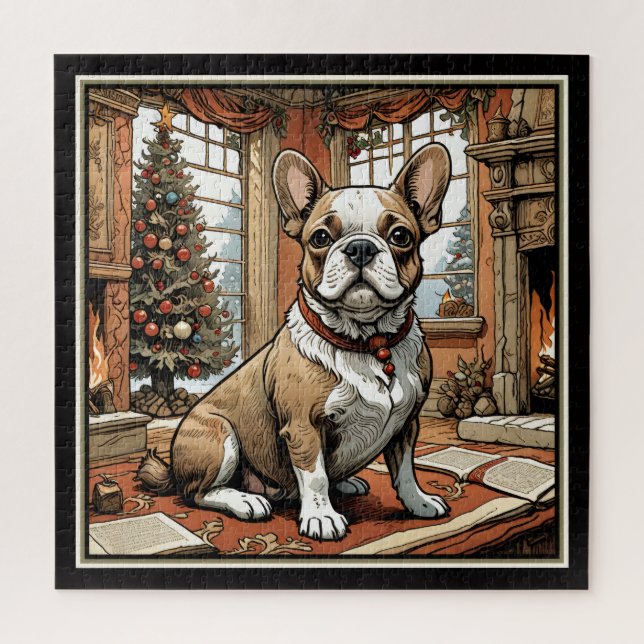 Puzzle Bulldog Francés (Vertical)