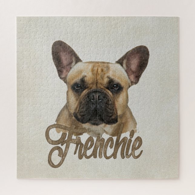 Puzzle Bulldog francés - perro de Frenchie (Vertical)