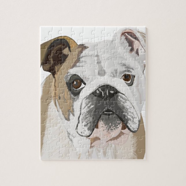 Puzzle Bulldog inglés (Vertical)