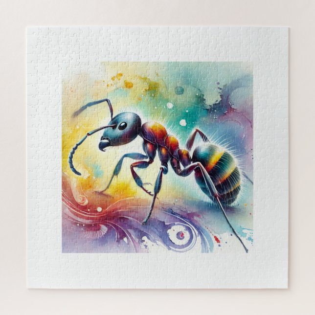 Puzzle Bullet Ant 201024AREF108 - Watercolor (Vertical)
