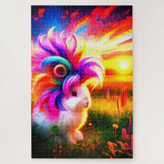 Puzzle Bunny (Vertical)