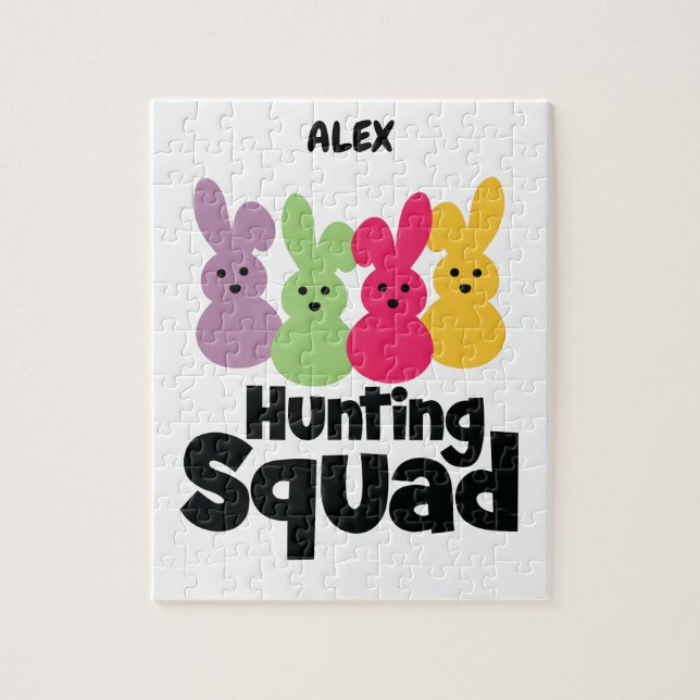 PUZZLE "BUNNY HUNTING SQUAD" SE PERSONALIZÓ. (Vertical)