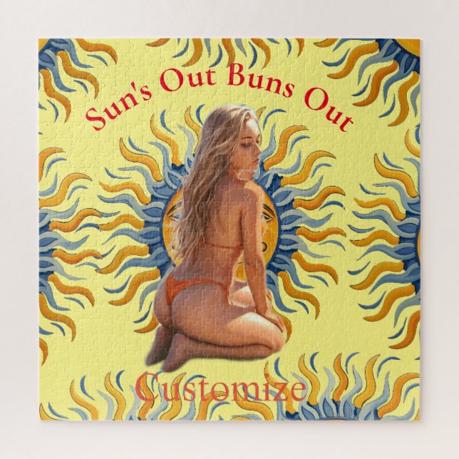 Puzzle Buns Out Bikini Beach Chica Thunder_Cove (Vertical)