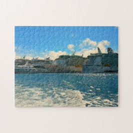 Puzzle Buques de crucero en San Martín/San Martín