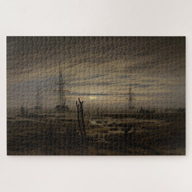 Puzzle Buques en Anchor - Caspar David Friedrich (Horizontal)