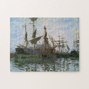 Puzzle Buques en el Bella Artes Harbour Monet