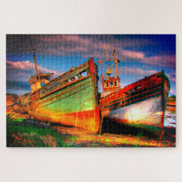 Puzzle Buques viejos