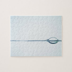 Puzzle Burbujas en superficie del agua
