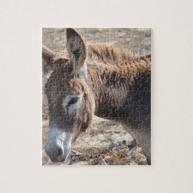 Puzzle Burro adorable (Vertical)