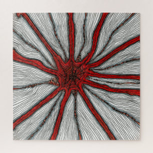 Puzzle Burst of Red
