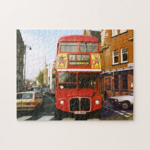 Puzzle Bus de Londres en Stoke Newington