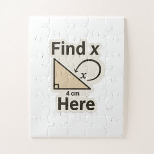 Puzzle Buscar Pegatina de Chiste de matemáticas X - Pun d