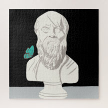 Busto de un Poster filósofo griego