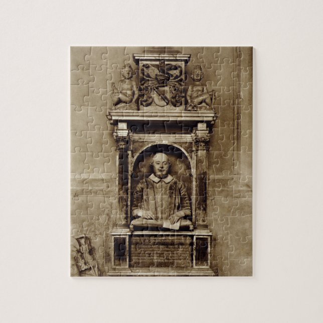 Puzzle Busto de William Shakespeare (1564-1616) y del (Vertical)