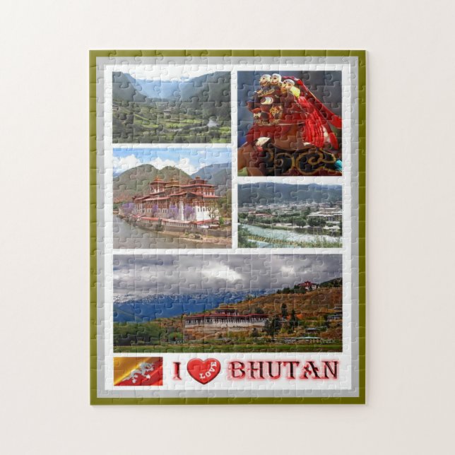 Puzzle Bután - Amo - (Vertical)