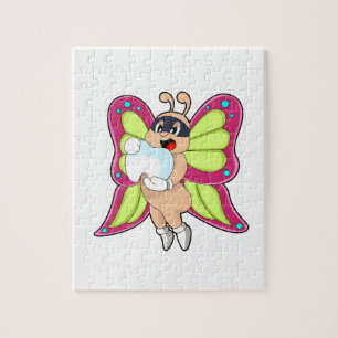 Puzzle Butterfly Dentist Teeth