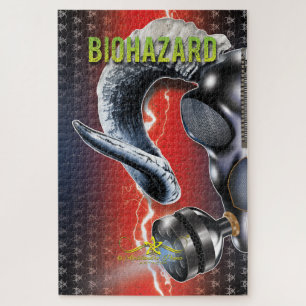 PUZZLE ¡BW! ¡ADVERTENCIA DE BIOPELIGRO! CALAVERA