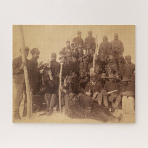 Puzzle Caballería de Combate Negra Americana: Guerreros B