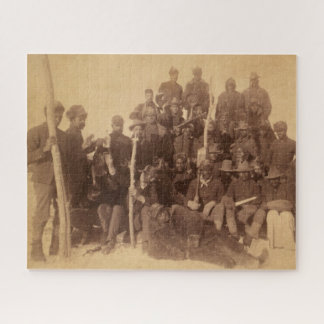 Puzzle Caballería de Combate Negra Americana: Guerreros B