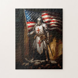 Puzzle Caballero Americano Templario