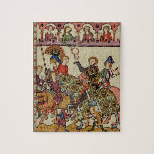 Puzzle Caballero victorioso, siglo XIV