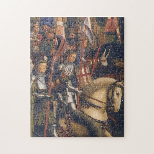 Puzzle Caballeros de Cristo (Altarpiece) de Gante, Jan (Vertical)