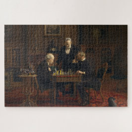 Puzzle Caballeros jugando al ajedrez (Thomas Eakins)