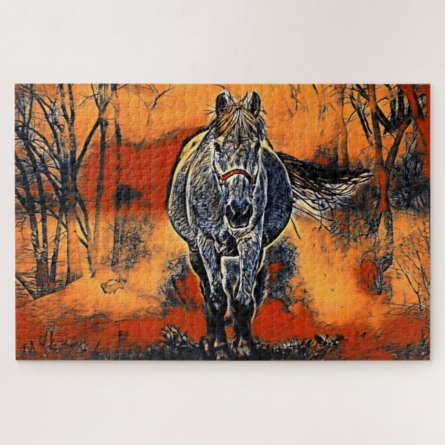 Puzzle Caballo (Horizontal)