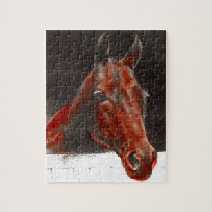 Puzzle caballo amistoso