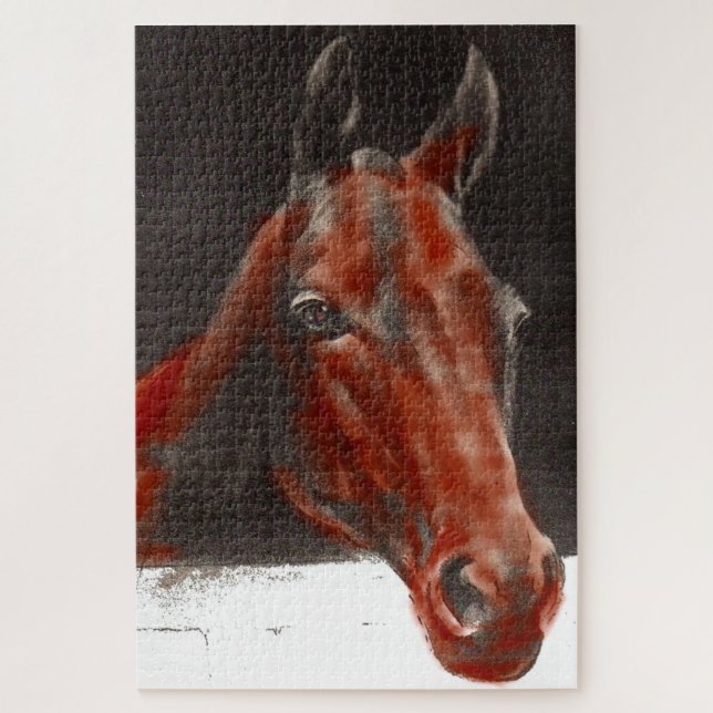 Puzzle caballo amistoso (Vertical)