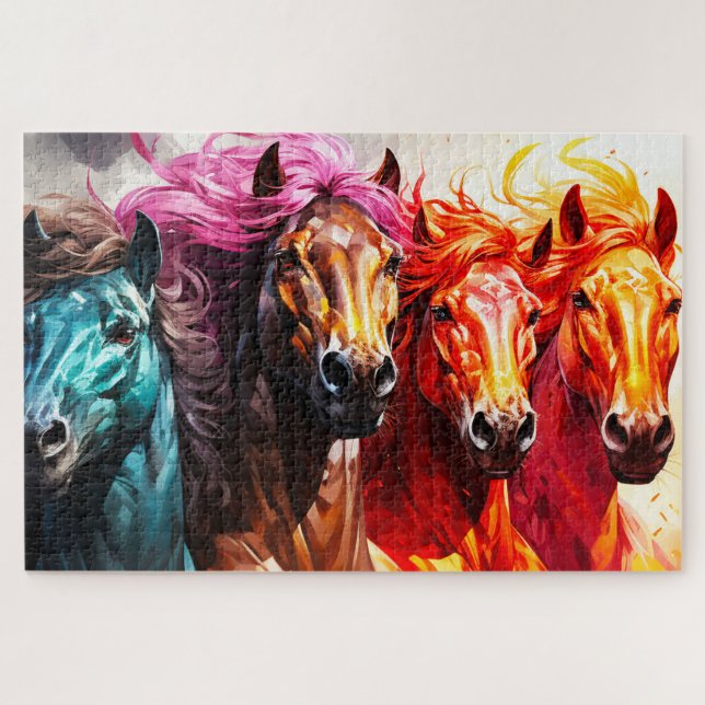 Puzzle Caballo Artsy (Horizontal)