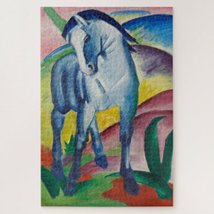 Puzzle Caballo Azul (animal bruto) (por Marc Franz)