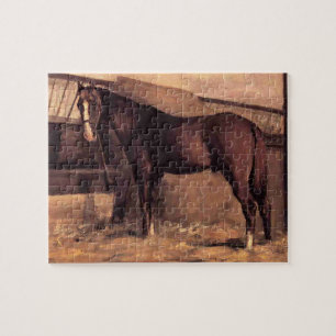Puzzle Caballo Bay Rufo en las Caballerizas