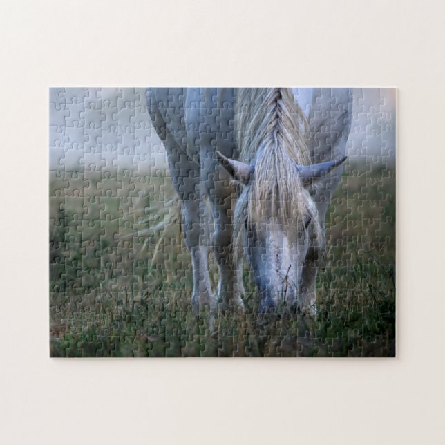 Puzzle Caballo blanco (Horizontal)